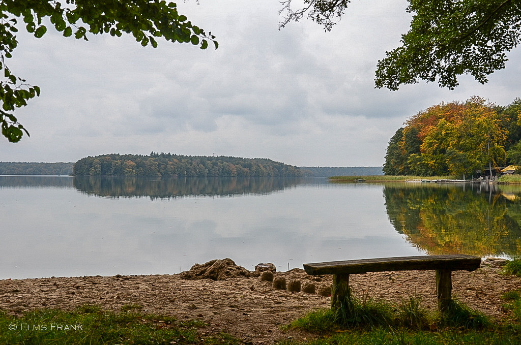 Stechlinsee - Blick zur Halbinsel