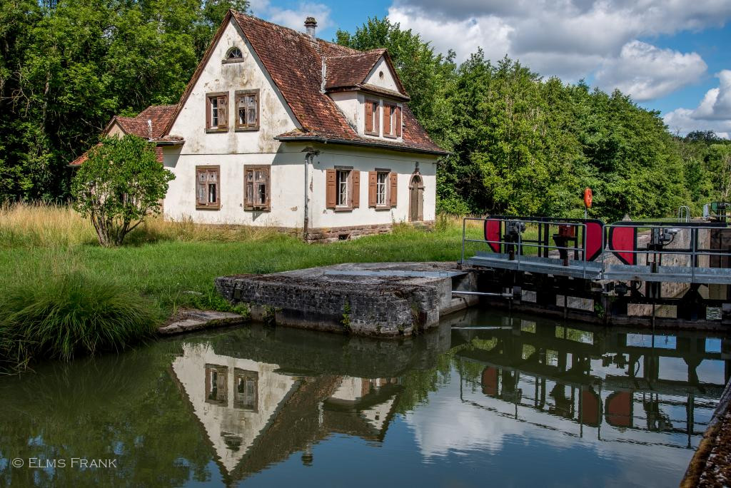 altes Schleusenwärterhaus - Rhein-Marne-Kanal