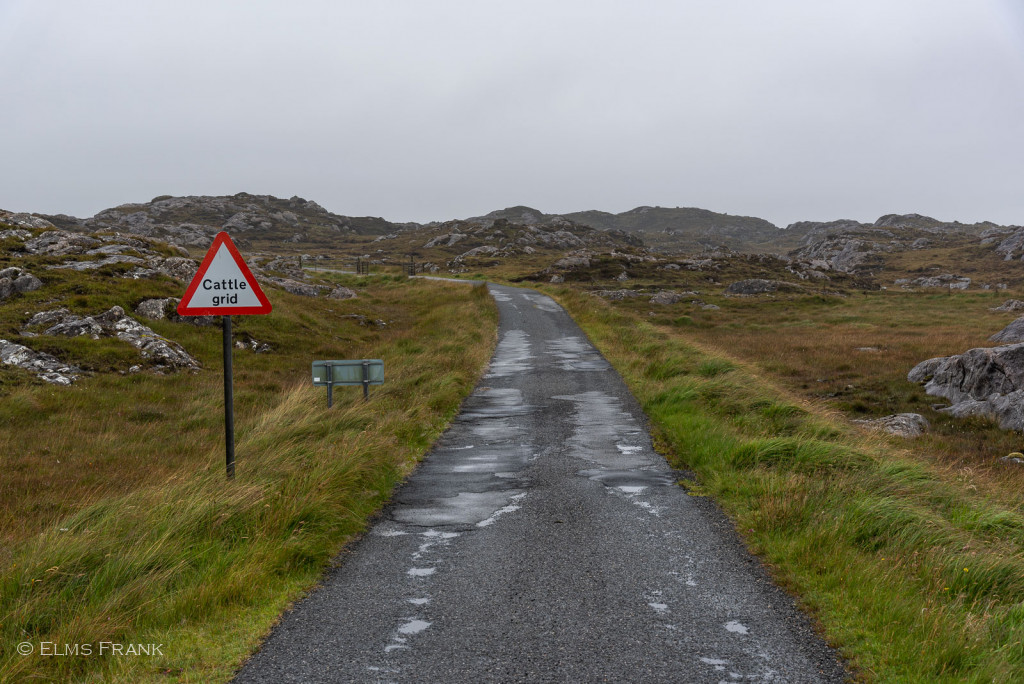 Single road track - Isle of Harris