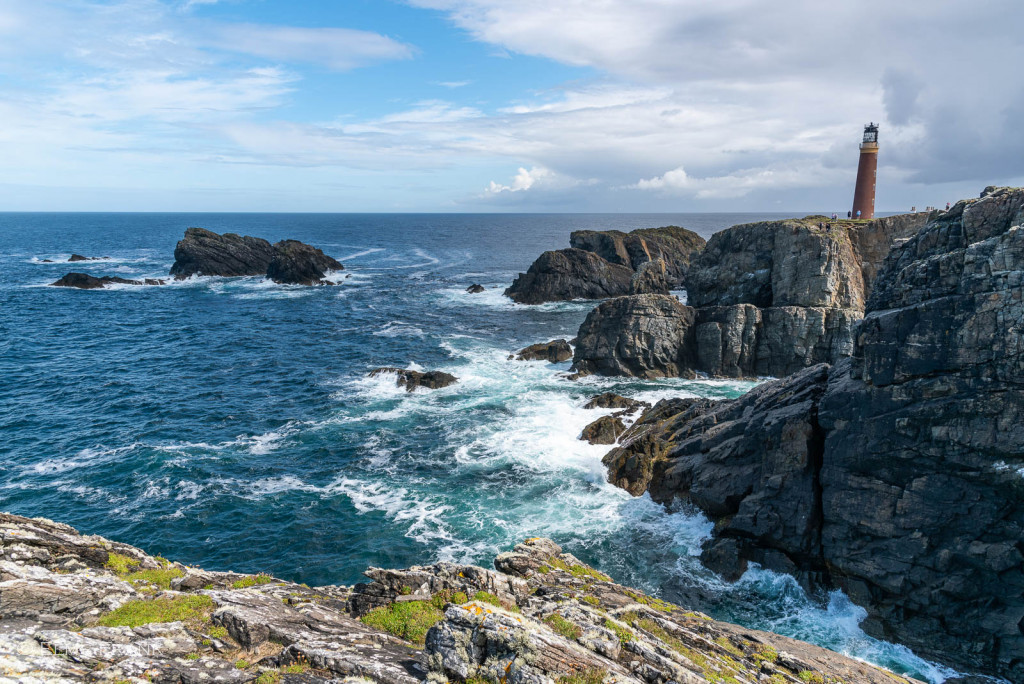 Küste bei Butt of Lewis Lighthouse - äußere Hebriden