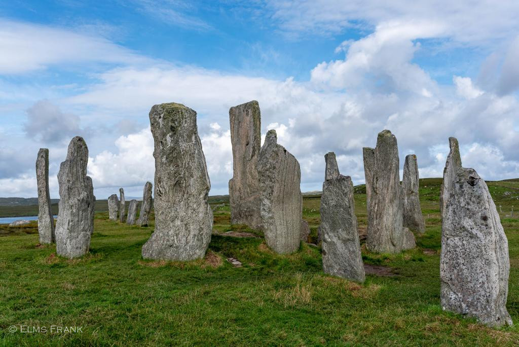 Standing Stones bei Calanais - äußere Hebriden