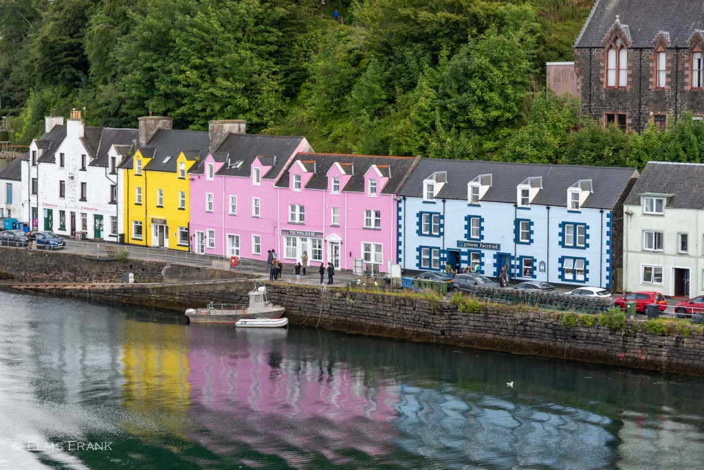bunte Häuser von Portree - Isle of Skye