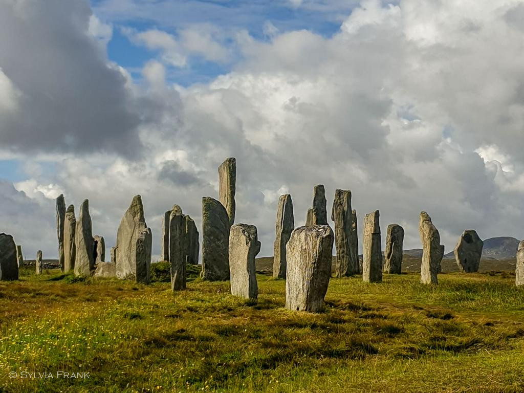 Standing Stones Calanais - äußere Hebriden