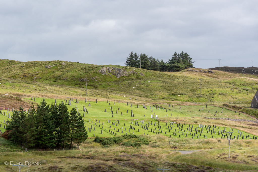 typischer schottischer Friedhof - Isle of Lewis