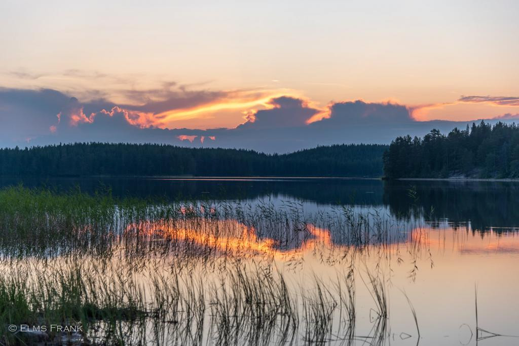 Abendstimmung am Hossanjärvi