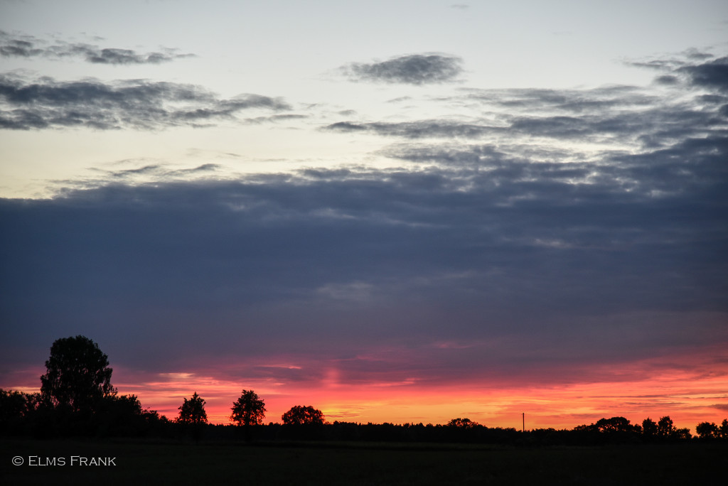 Sonnenuntergang auf Rügen